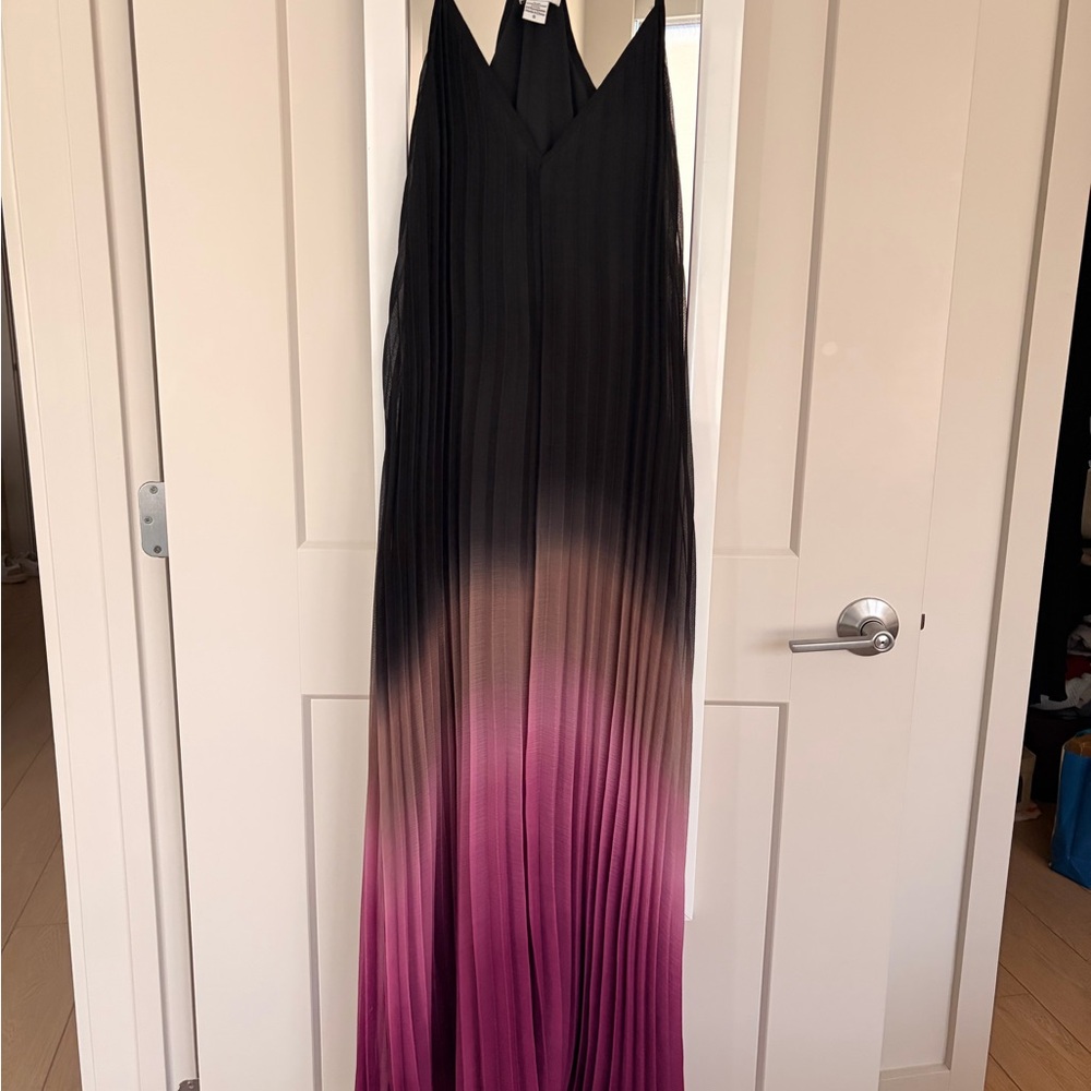 Bar III Black and Pink Ombre Dress - Picture 2 of 5